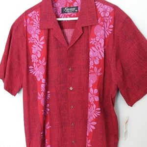 NWT Favant XXL authentic Hawaiian shirt 100% cotton